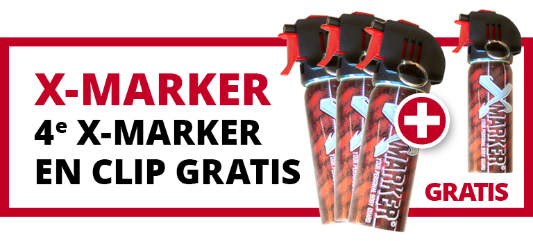 3 X-marker + 4e X-Marker + Clip GRATIS